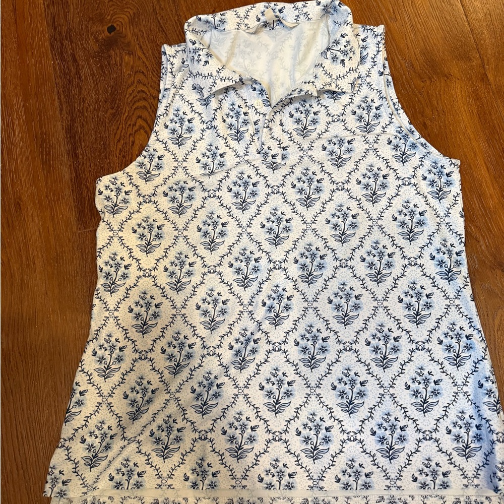Smith and Quinn sleeveless golf polo